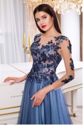 Вечернее платье V946